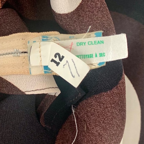 Vintage 1970’s Boho Psychedelic Summer Maxi Dress - Picture 8 of 9